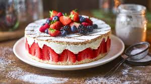 Strawberry Gateau