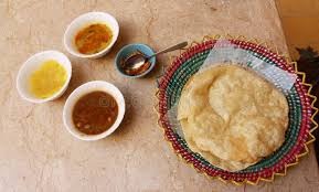 2xPuri Halwa&Channay